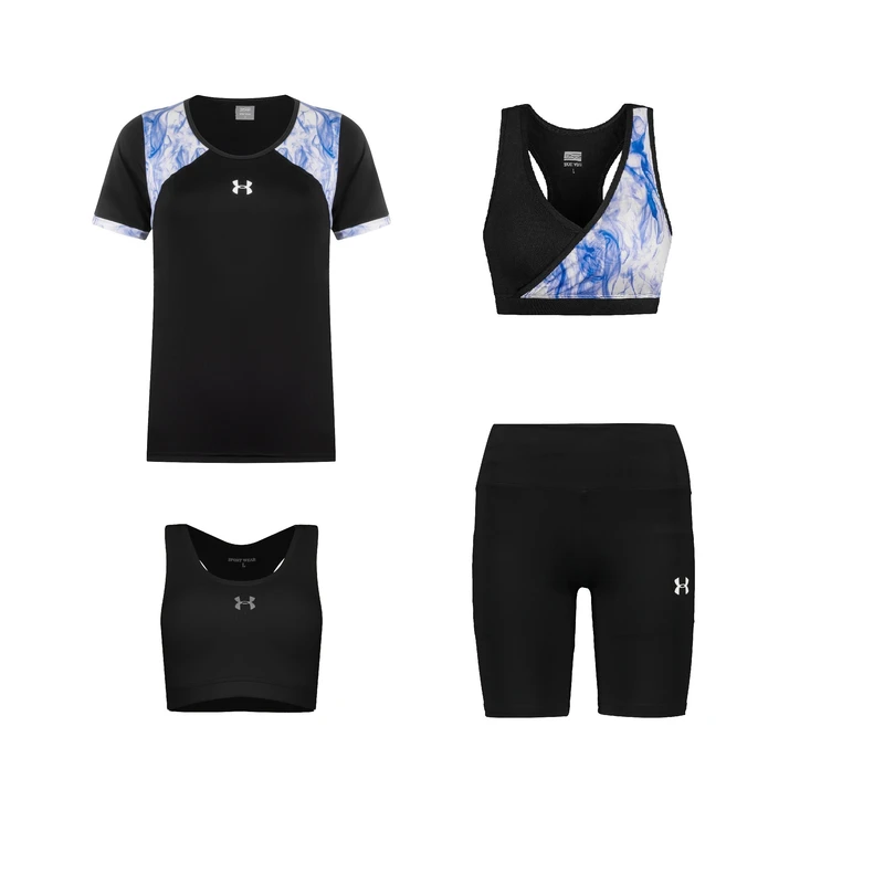 ست چهار تکه لباس ورزشی زنانه مدل 1801-1901-7202-69