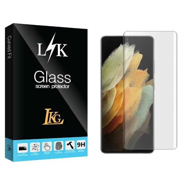 محافظ صفحه نمایش ال کا جی مدل LKK UV مناسب برای گوشی موبایل سامسونگ Galaxy S21 Ultra