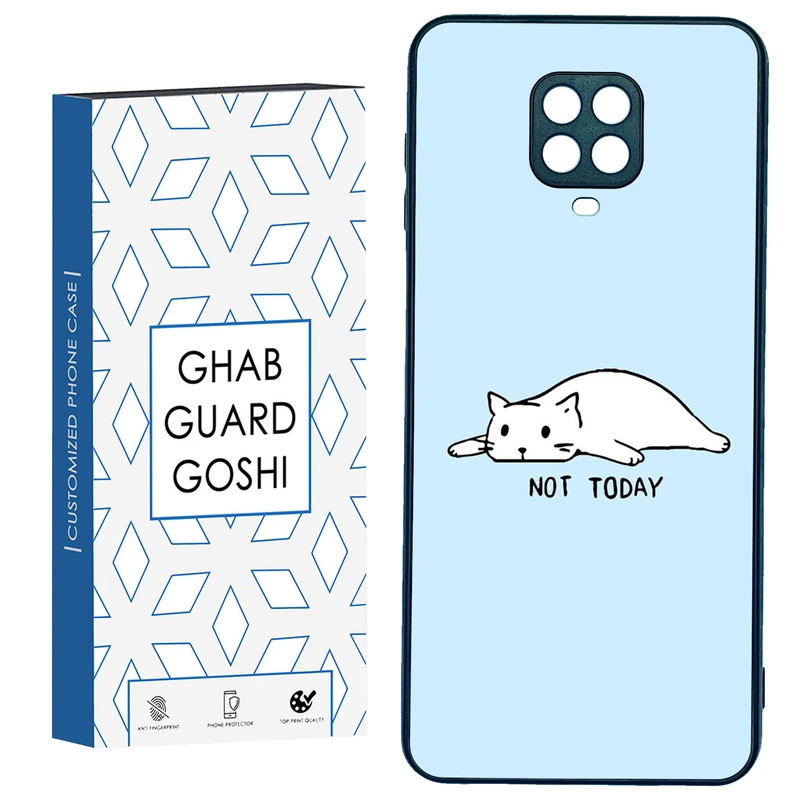 کاور قاب گارد گوشی طرح گربه کد TPU-002 مناسب برای گوشی موبایل شیائومی Redmi Note 9 pro / Note 9s