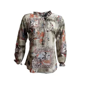 بلوز آستین بلند زنانه کد 2