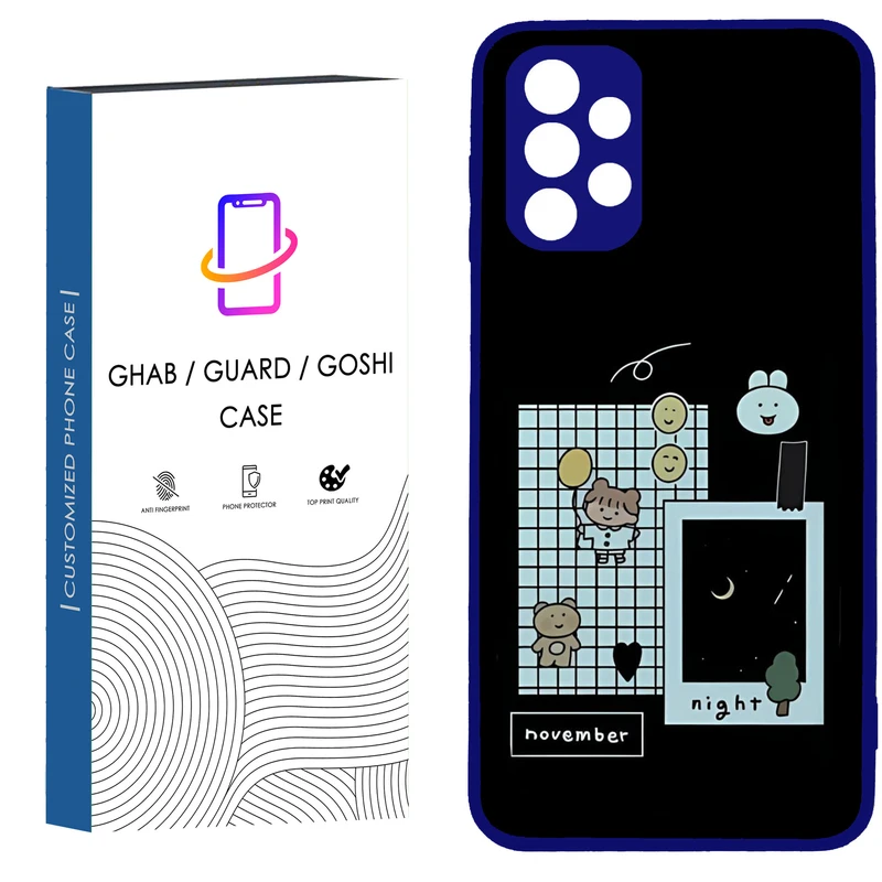 کاور قاب گارد گوشی طرح دخترانه کد - TPU-BNمناسب برای گوشی موبایل سامسونگ Galaxy A32 4G