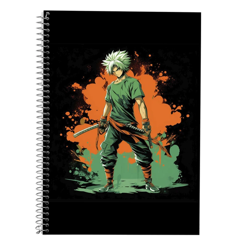 دفتر لغت 50 برگ مدوپد طرح Naroto کد DF11193