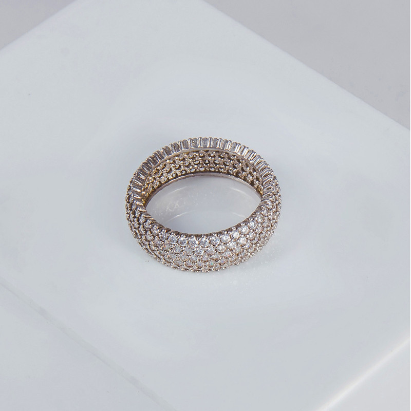 انگشتر نقره زنانه مدل پرنس کد NG5048