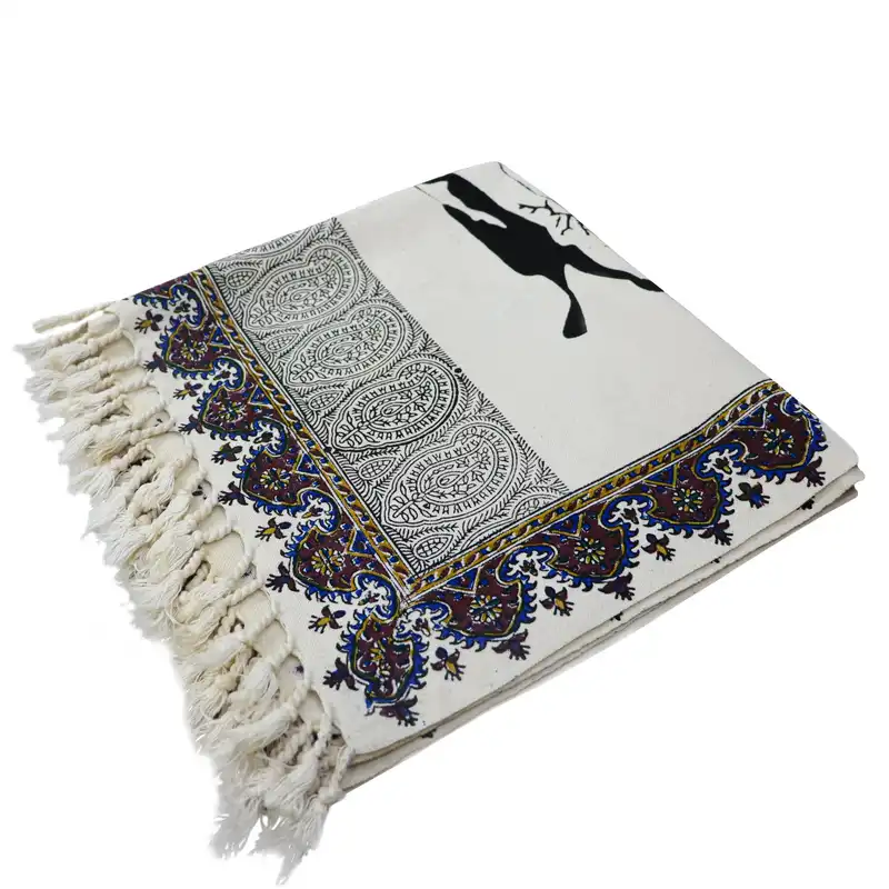 سجاده قلمکار طرح نقاشی پل خواجو کد 60p120