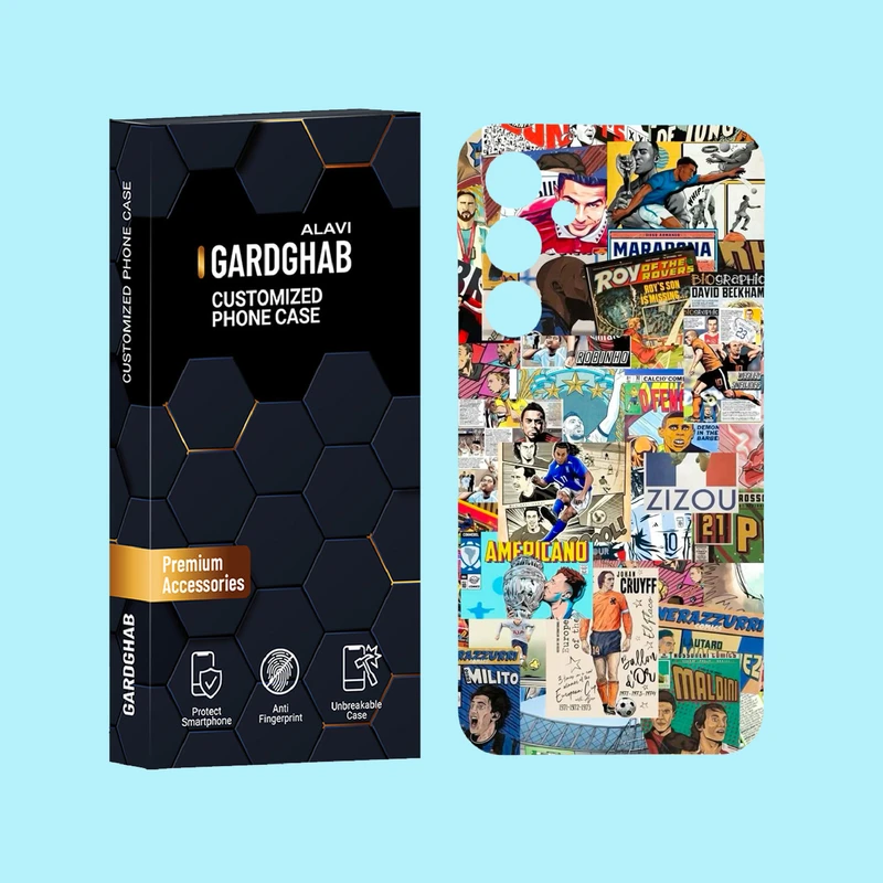 کاور گارد قاب علوی مدل ورزشی مناسب برای گوشی موبایل سامسونگ Galaxy A55