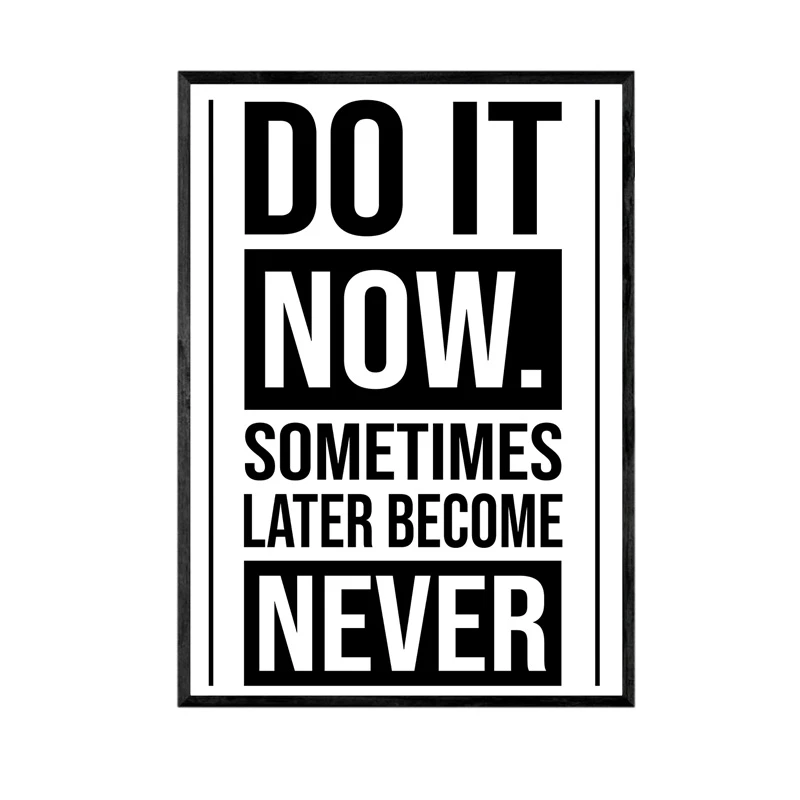 تابلو مدل انگیزشی Do it Now