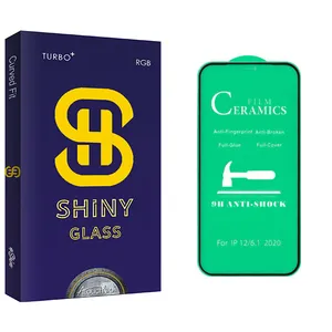 Atouchbo Shiny Glass Ceramics Screen Protector For Apple Iphone 12 / Iphone 12 Pro