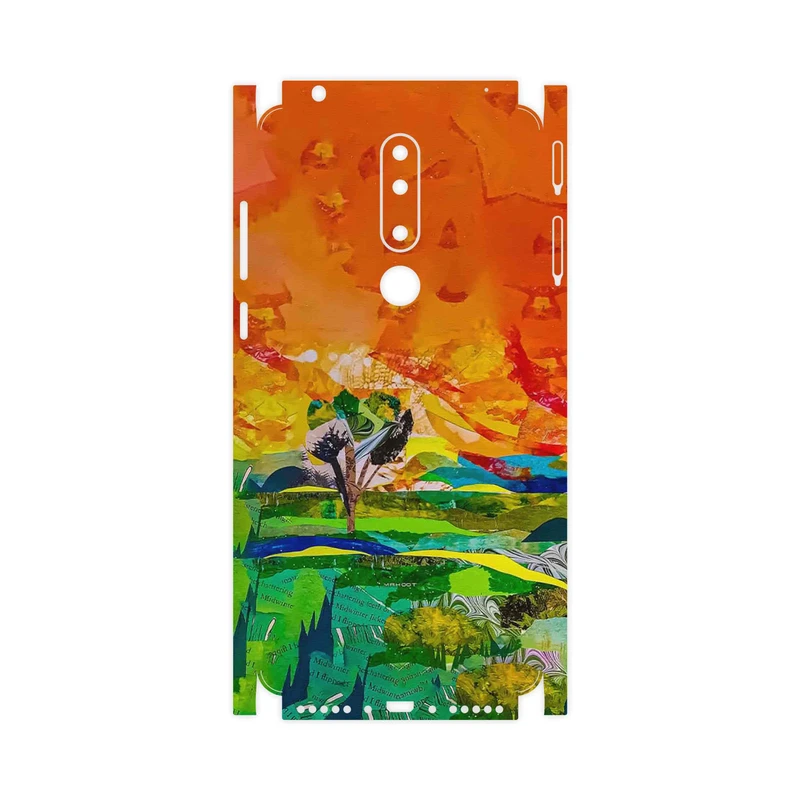 برچسب پوششی ماهوت مدل Collage of Painting-FullSkin مناسب برای گوشی موبایل نوکیا 3.1 Plus