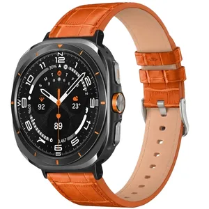 Sprig band model ORN Leather W7 suitable for Samsung Galaxy Watch Ultra / Ultra 2025 47mm smartwatch