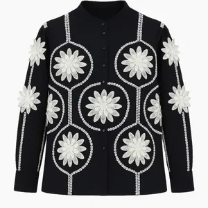 شومیز آستین بلند یقه گرد زنانه كد 1119