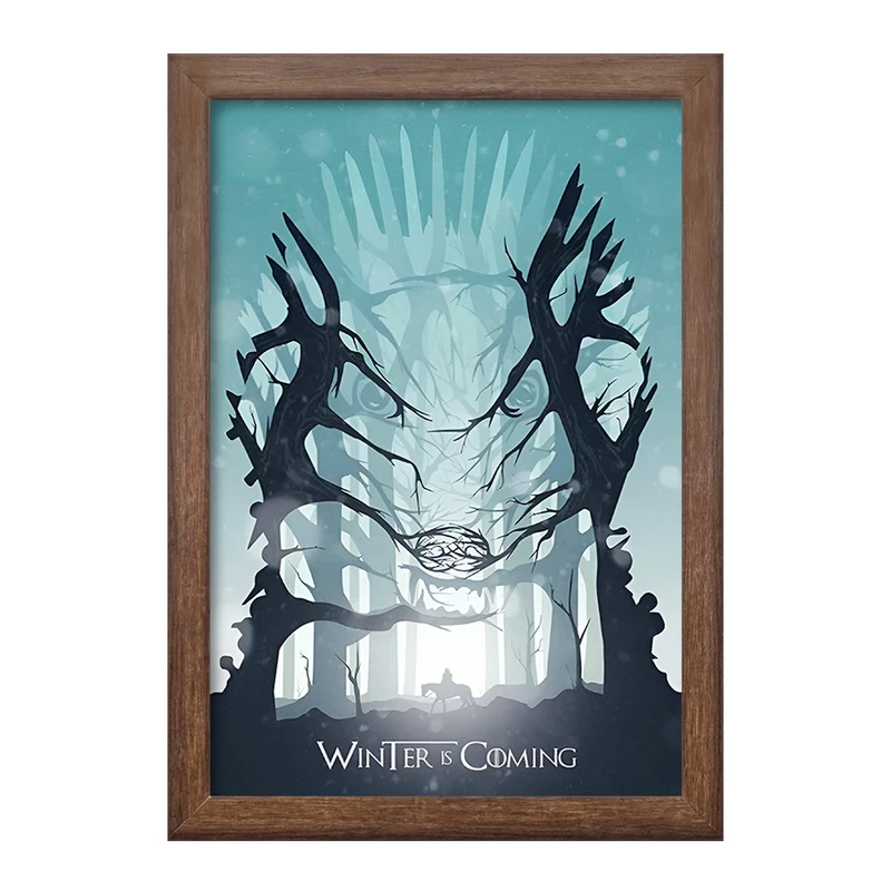 تابلو خندالو طرح بازی تاج و تخت (Game Of Thrones) کد F10152