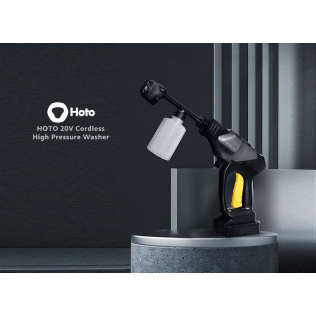کارواش شارژی هوتو مدل cordless hight pressure کد QWXCJ001 کارواش شارژی هوتو مدل cordless hight pressure کد QWXCJ001