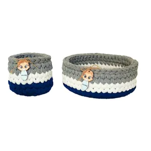 سبد قلاب بافی تریکو کد 23 مجموعه 2 عددی