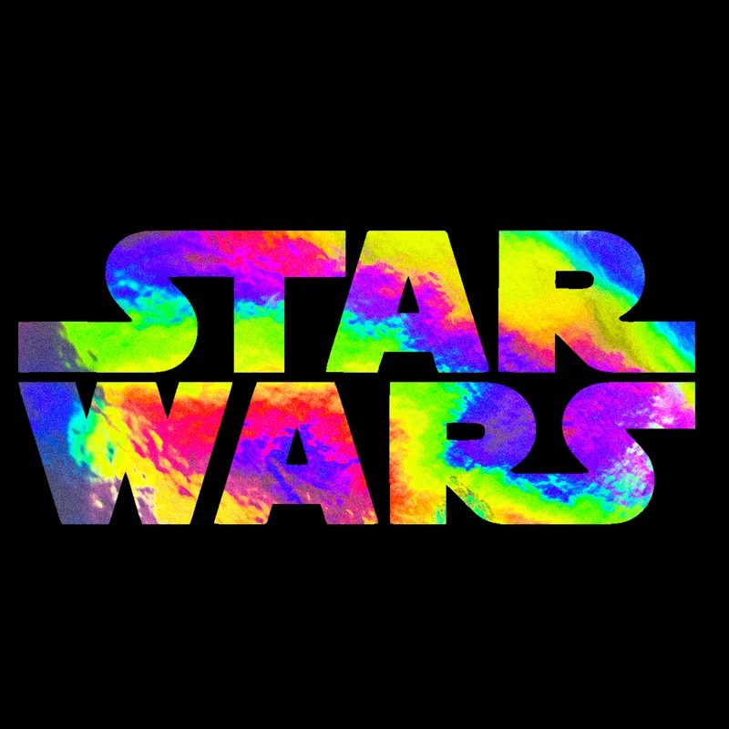 برچسب بدنه خودرو مدل هفت رنگ طرح جنگ ستارگان