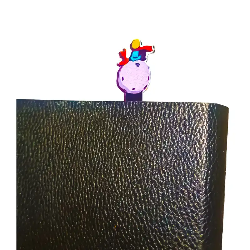 نشانگر کتاب مدل چوبی طرح فانتزی بسته 15 عددی