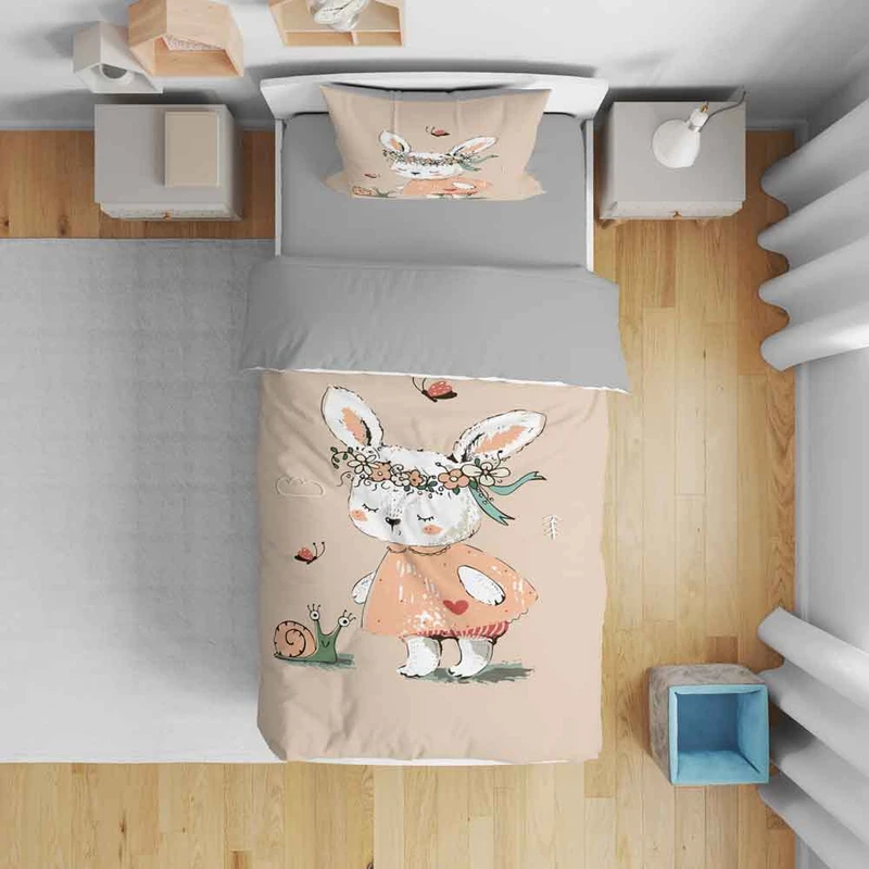 سرویس روتختی نوپه هوم مدل کارتونی T5945 تک نفره 5 تکه