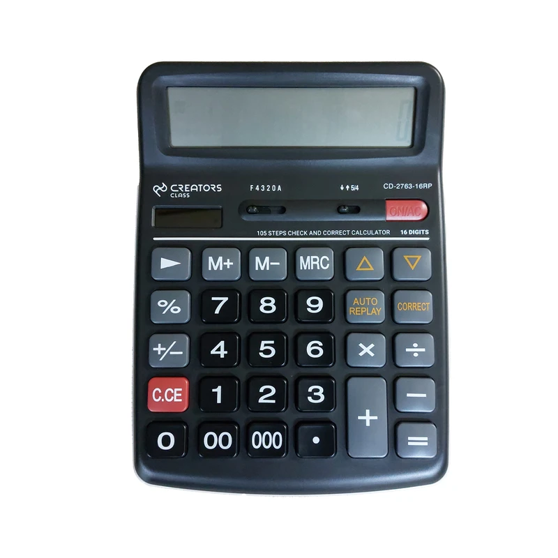 ماشین حساب سی کلاس کریتورز مدل DC-2763-16RP کد 16 ماشین حساب سی کلاس کریتورز مدل DC-2763-16RP کد 16