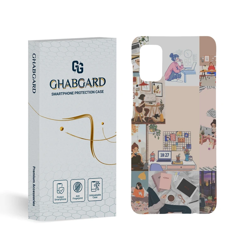 کاور قاب گارد مدل دخترانه مناسب برای گوشی موبایل سامسونگ Galaxy A41