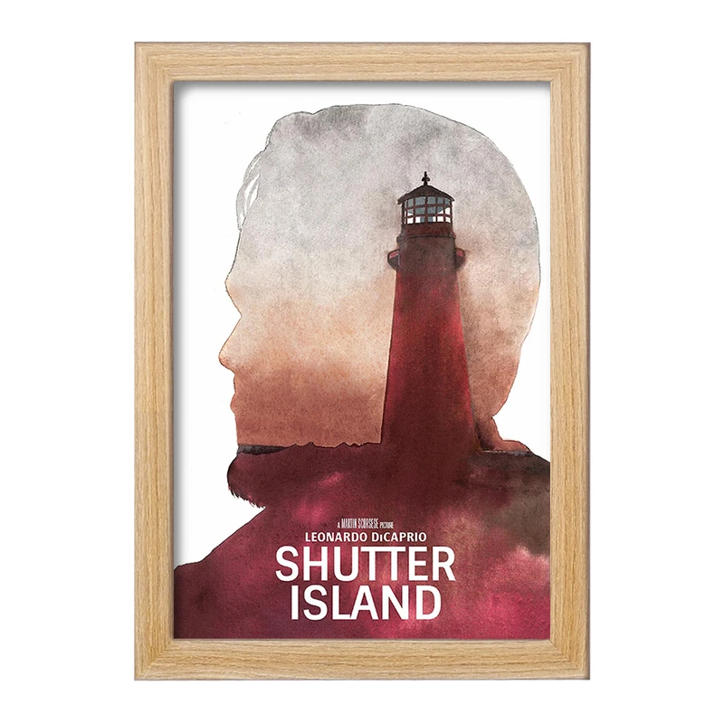 تابلو خندالو مدل جزیره شاتر (Shutter Island) کد F11364