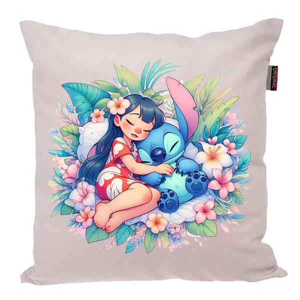 کوسن پاد آفرین مدل کارتون استیچ و لیلو کد PK401381