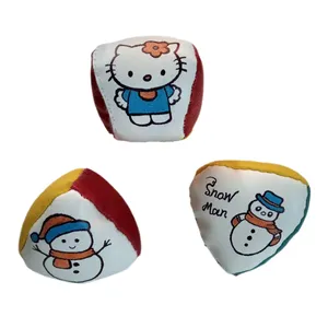 توپ بازی کودک مدل STICKER BALL بسته سه عددی