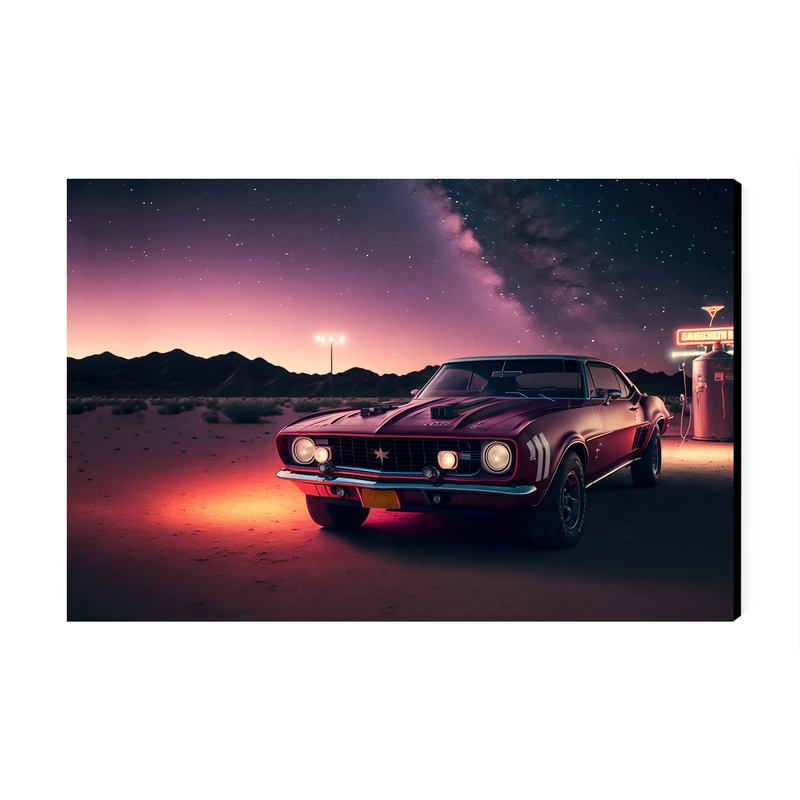 تابلو شاسی عرش مدل فانتزی ماشین کلاسیک کد As5541