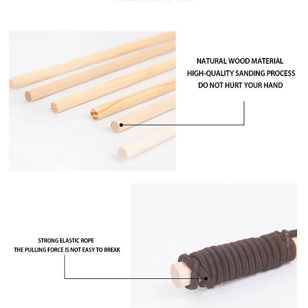 اسباب بازی گربه مدل چوب بازی طرح موش زنگوله دار L04