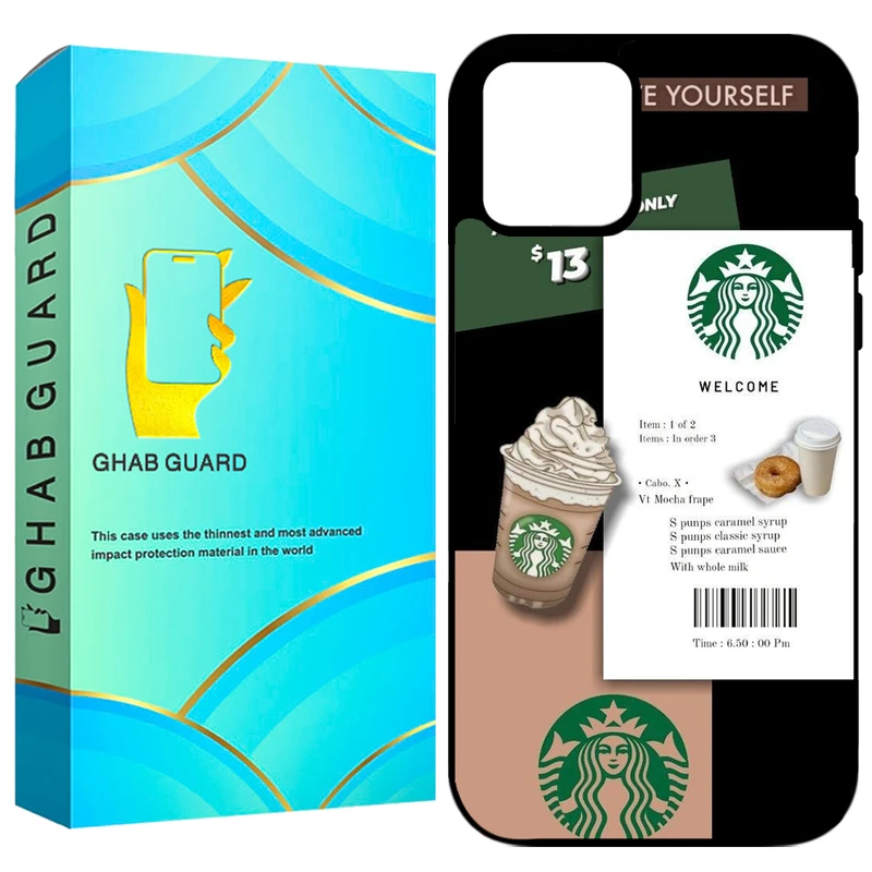  کاور قاب گارد طرح کافه مدل GCHP11PM مناسب برای گوشی موبایل اپل iPhone 11 Pro Max 