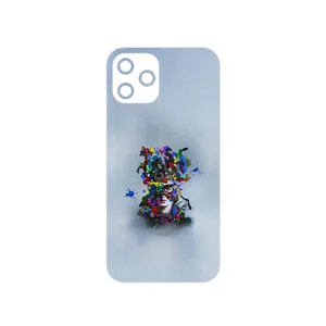 MAHOOT Collage of surreal Portrait of Women 4 Cover Sticker for Apple iPhone 12 Pro