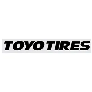 برچسب شیشه خودرو طرح آفتابگیر مدل TOYO