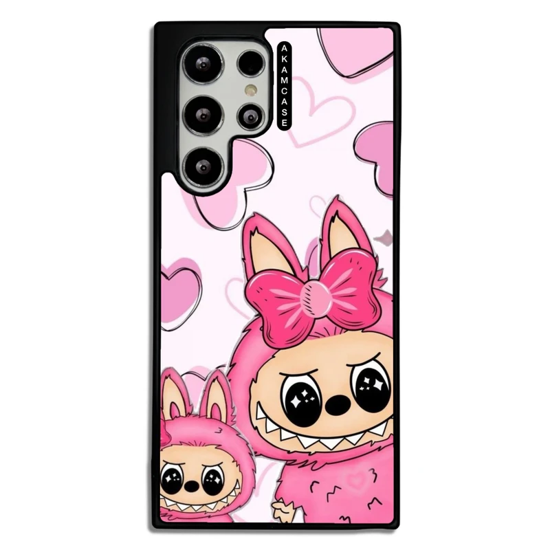 کاور آکام مدل AMC-WSGS22U-LABUBU-13 مناسب برای گوشی موبایل سامسونگ Galaxy S22 Ultra
