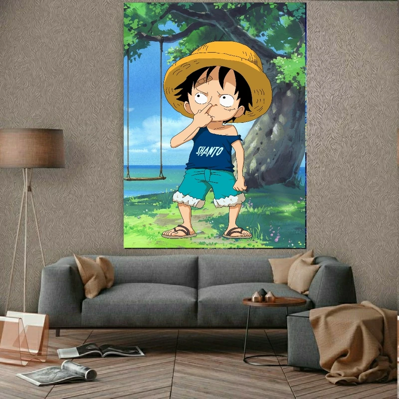 تابلو شاسی طرح انیمه وان پیس One Piece مدل SDP233