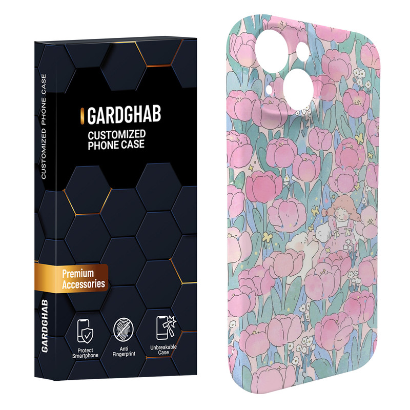  کاور گارد قاب مدل دخترانه مناسب برای گوشی موبایل اپل IPhone 14 Plus