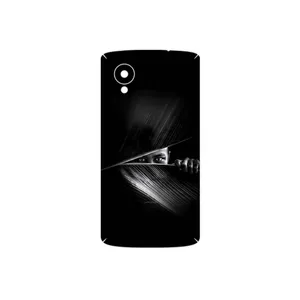 MAHOOT Black Portrait Cover Sticker for Google Nexus 5