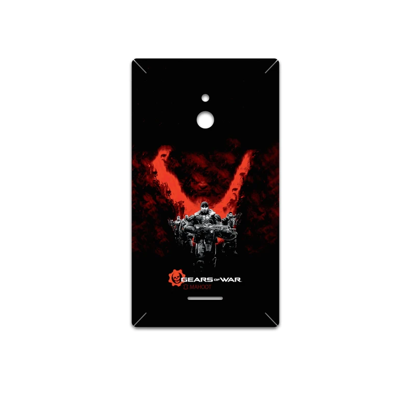 برچسب پوششی ماهوت مدل GEARS-OF-WAR-Game مناسب برای گوشی موبایل نوکیا XL