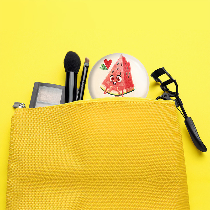 آینه جیبی خندالو مدل شب یلدا  کد 3190