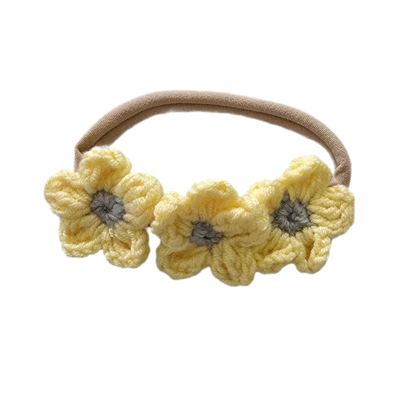 هدبند نوزادی مدل Flower095