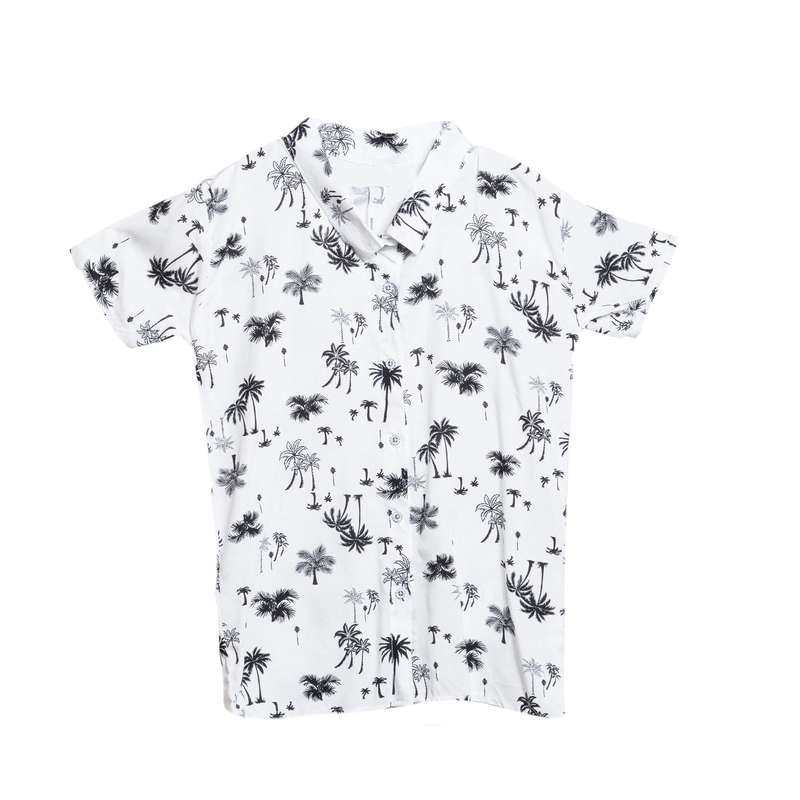 پیراهن پسرانه مدل نخی هاوایی کد 02