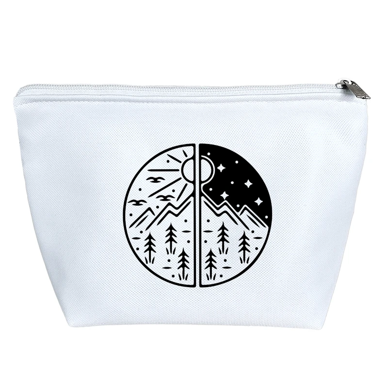 کیف لوازم آرایش دخترانه خندالو مدل طبیعت کد 7793