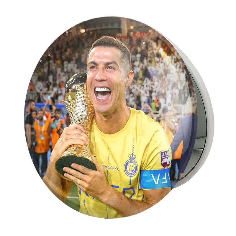 آینه جیبی خندالو طرح کریستیانو رونالدو مدل تاشو کد 36432