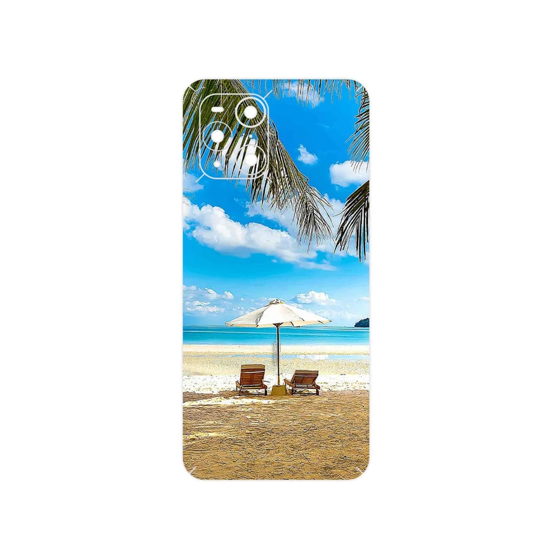 برچسب پوششی ماهوت مدل Beach مناسب برای گوشی موبایل اپو Find X3 Pro
