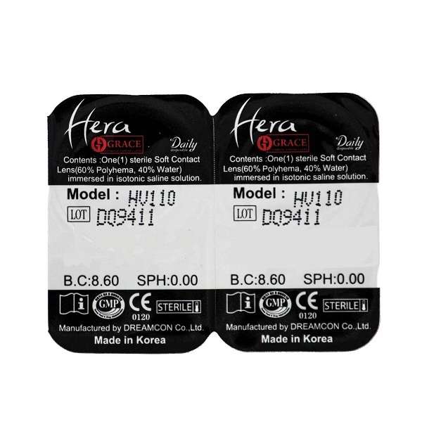 لنز چشم گریس هرا شماره 02 مدل HV 110 رنگ خاکستری