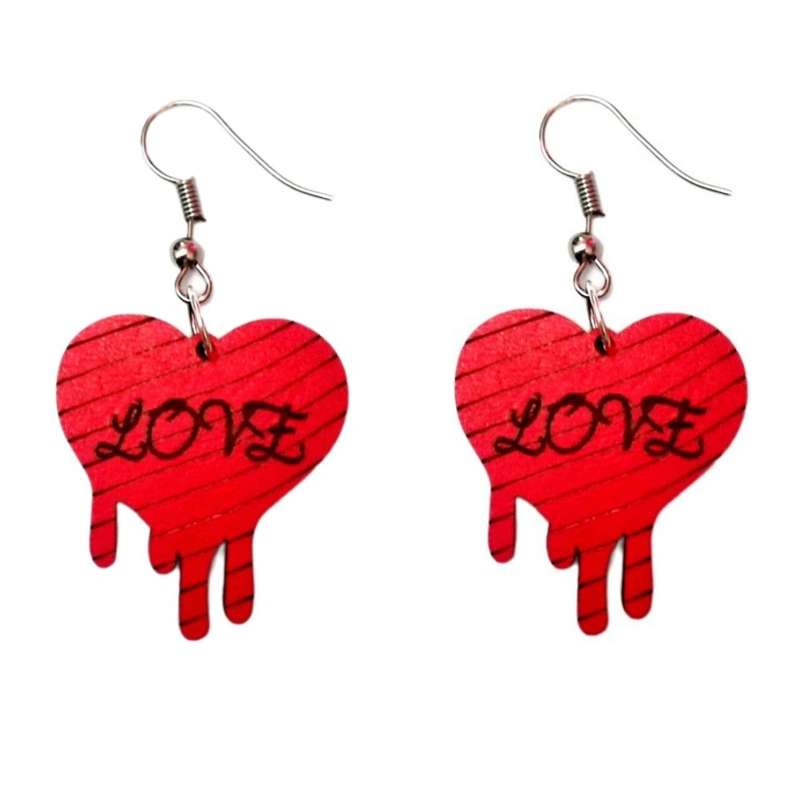 گوشواره دخترانه مدل چوب گوشواره دخترانه مدل چوب