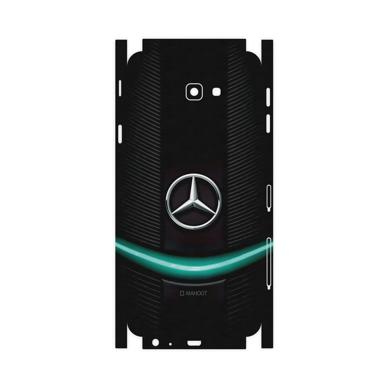 برچسب پوششی ماهوت مدل Mercedes-Benz-FullSkin  مناسب برای گوشی موبایل سامسونگ Galaxy J4 Plus