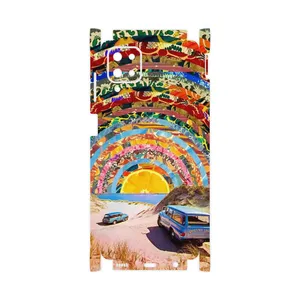 MAHOOT Collage of Orange Sky-FullSkin Cover Sticker for Samsung Galaxy A12 Nacho