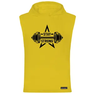 تاپ کلاه دار مردانه 27 مدل STAY STRONG کد WN986