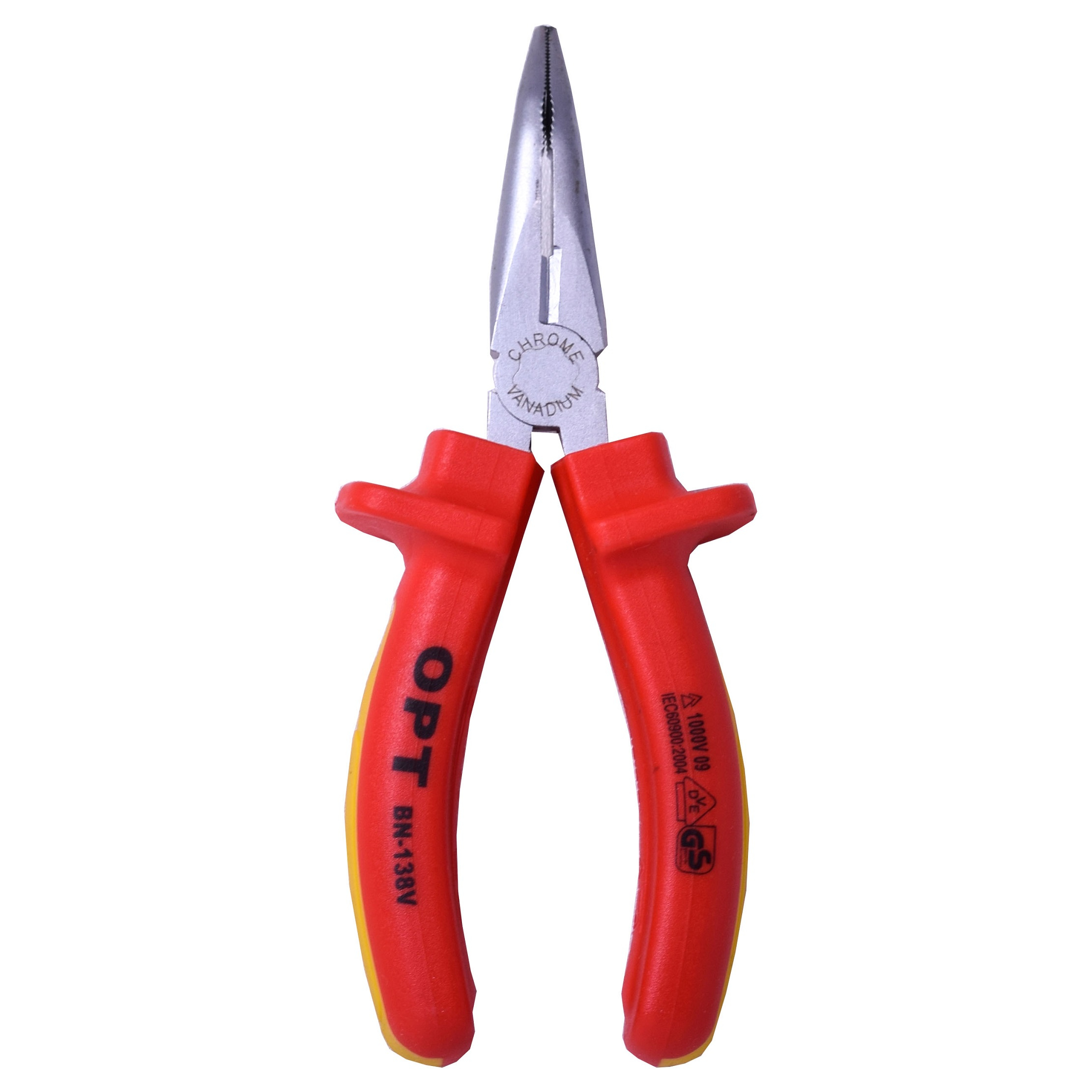 انبر دم باریک او پی تی مدل VDE-BN138V سایز 6 اینچ