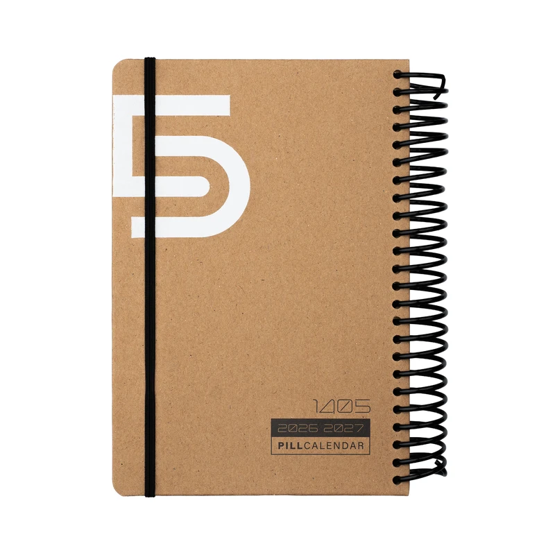 سررسید رقعی سال 1405 پیل مدل روزشمار کرافت