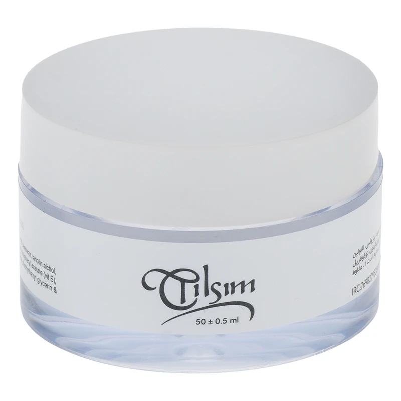 کرم ضد چروک تیلسیم مدل Q10 مناسب برای انواع پوست حجم 50 میلی‌لیتر