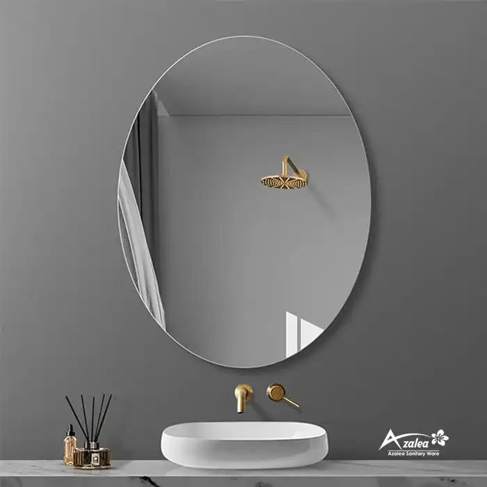 آینه سرویس بهداشتی آزالیا مدل بیضی T4560